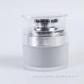 Cosmetic Packaging Airless Cosmetic Jar With Pump